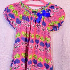*Valentines~George~Baby Doll Style~Size M 7-8~*Peri Pop~ Multicolor
